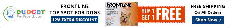 Frontline Top Spot is an effective flea and tick preventive for canines. his affordable treatment kills almost 100% fleas in 24 hours of application and takes 48 hours to eliminate 100% ticks from the dogs body.